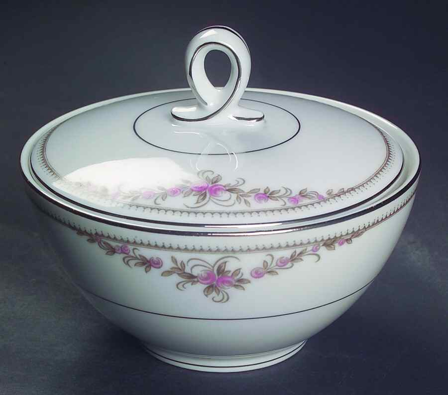 Kensington Sugar Bowl & Lid by Mikasa-1