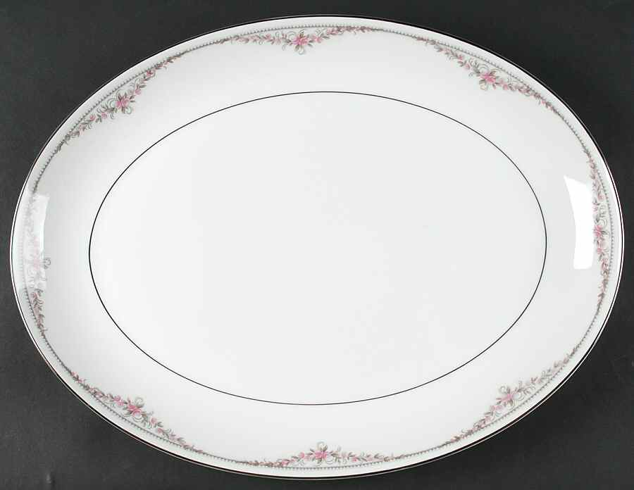 Kensington 16" Oval Serving Platter by Mikasa-1