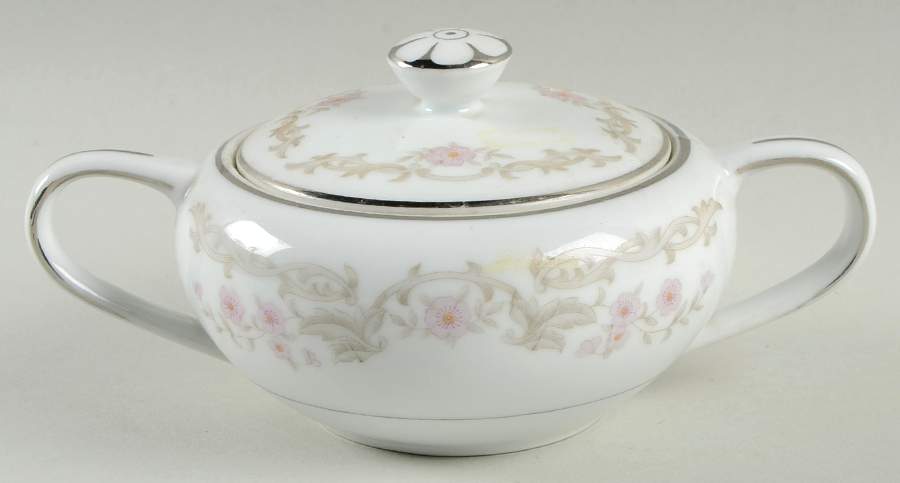 Ken Wood Sugar Bowl & Lid by Mikasa-1