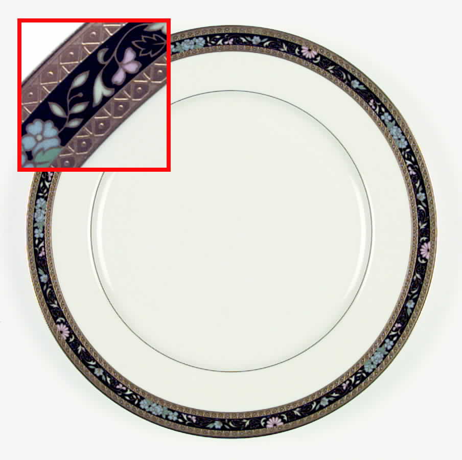 King's Gold Dinner Plate by Mikasa-1