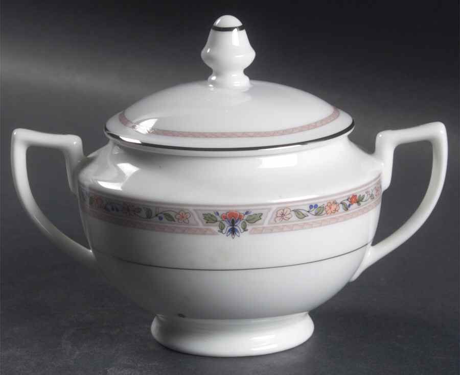 Kings Gate Sugar Bowl & Lid by Mikasa-1