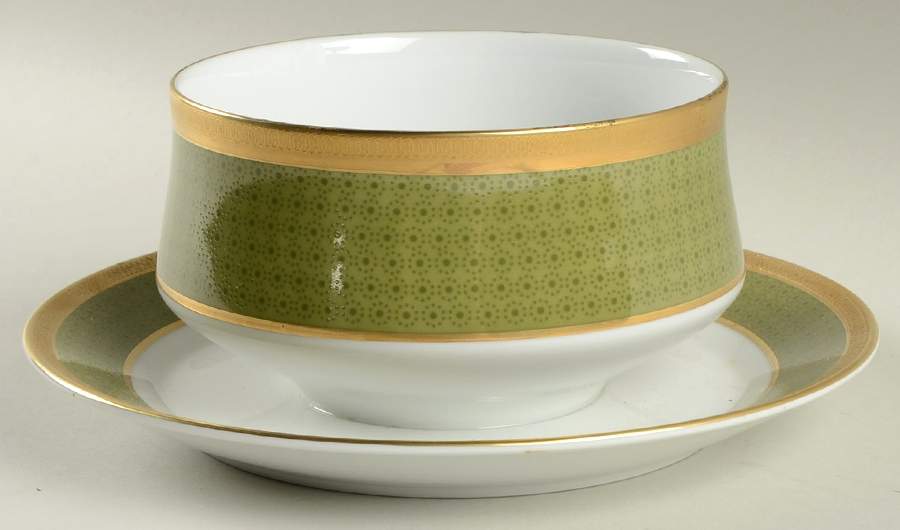 Kingsley Gravy Boat with Attached Underplate by Mikasa-1