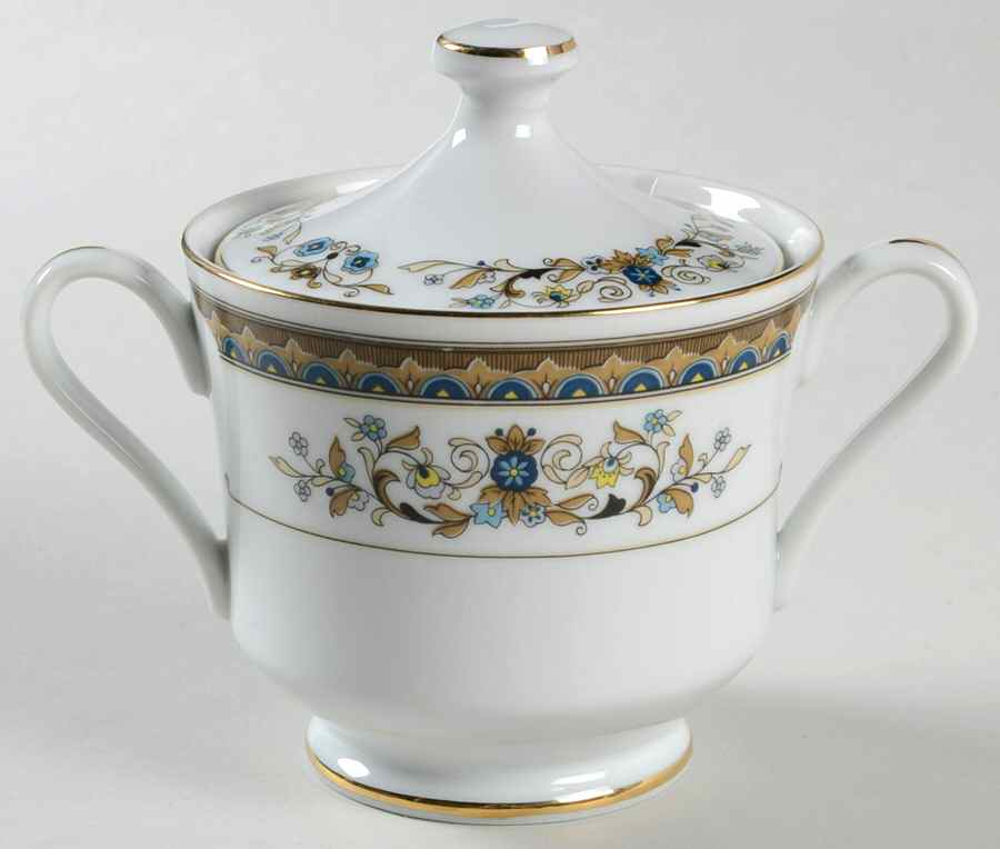 Kingsley Sugar Bowl & Lid by Mikasa-1