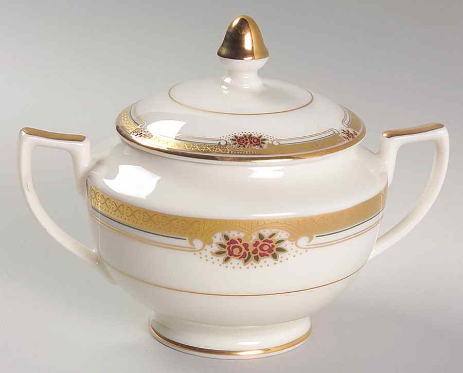 Kingsford Sugar Bowl & Lid by Mikasa-1