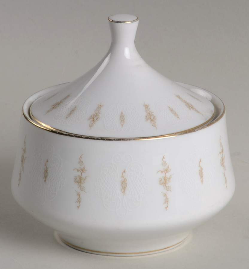 Kristina Sugar Bowl & Lid by Mikasa-1