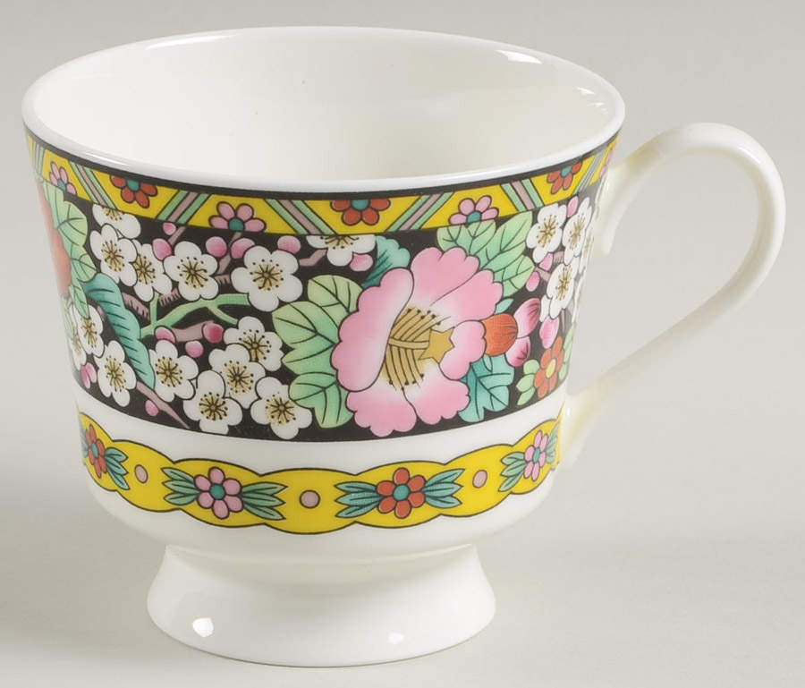 Kutani Bird Footed Cup by Mikasa-1