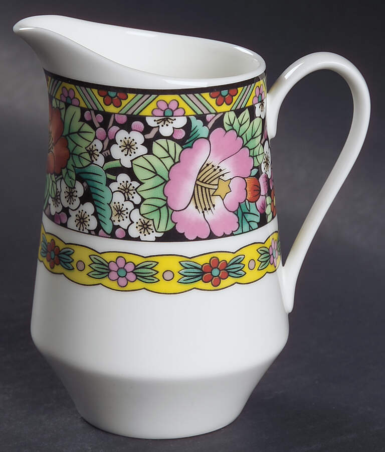 Kutani Bird Creamer by Mikasa-1