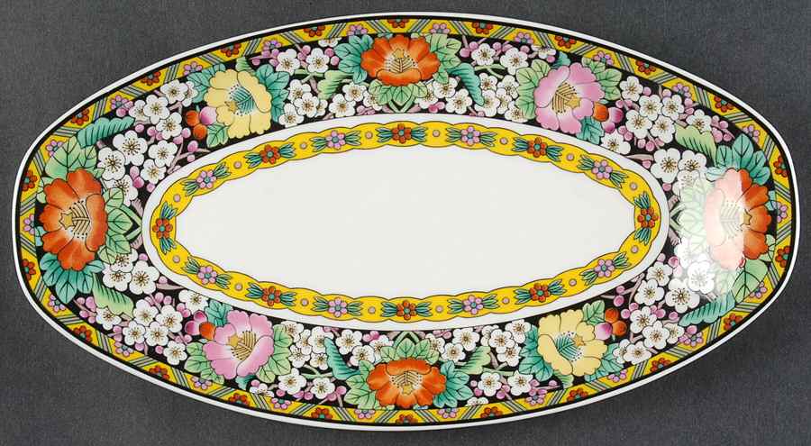 Kutani Bird Butter Tray by Mikasa-1