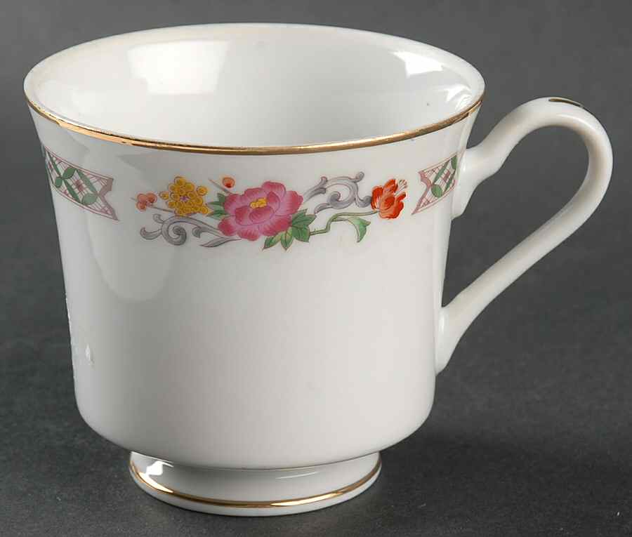 Kutani Branch Footed Cup by Mikasa-1
