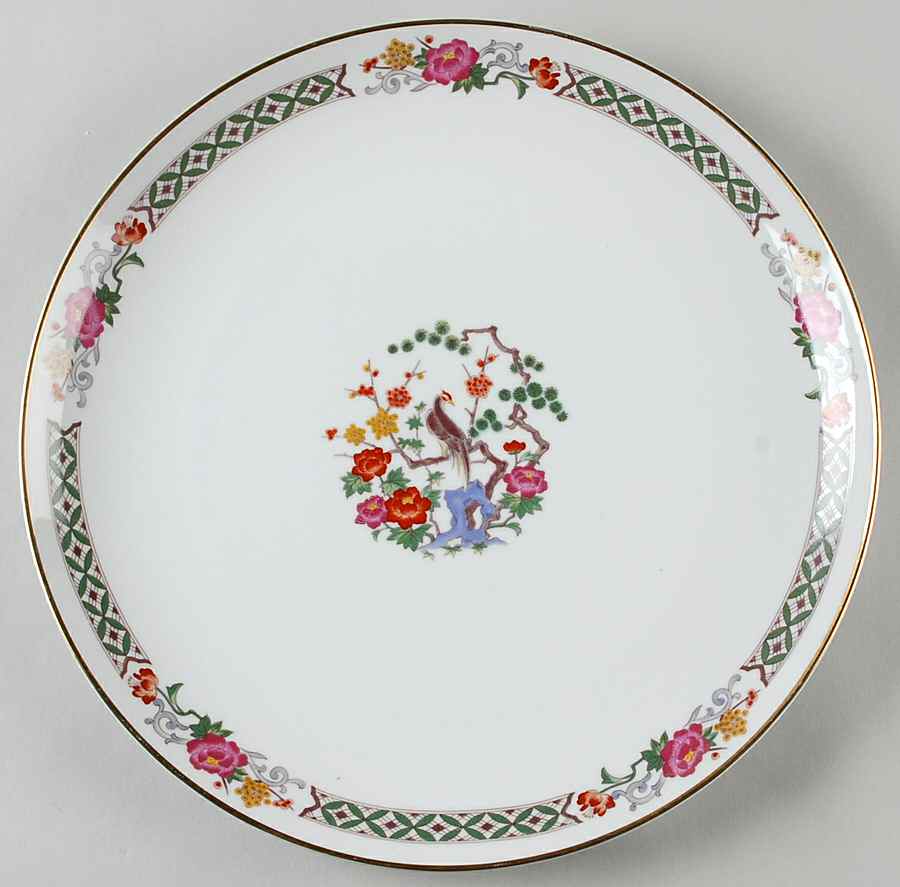 Kutani Branch 12" Chop Plate (Round Platter) by Mikasa-1