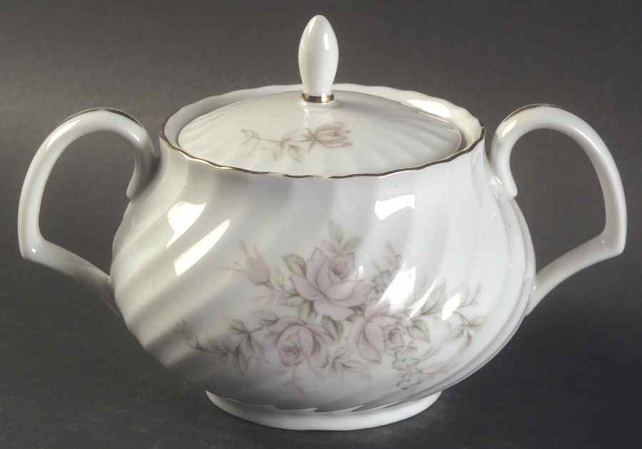 Lady Cynthia Sugar Bowl & Lid by Mikasa-1
