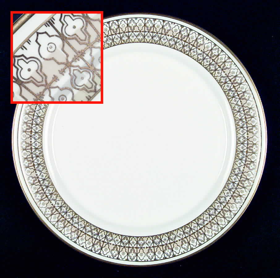 Lacerna Dinner Plate by Mikasa-1