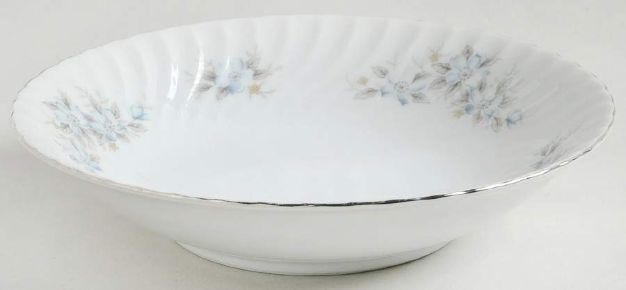 La Fleur Bleu Coupe Soup Bowl by Mikasa-1