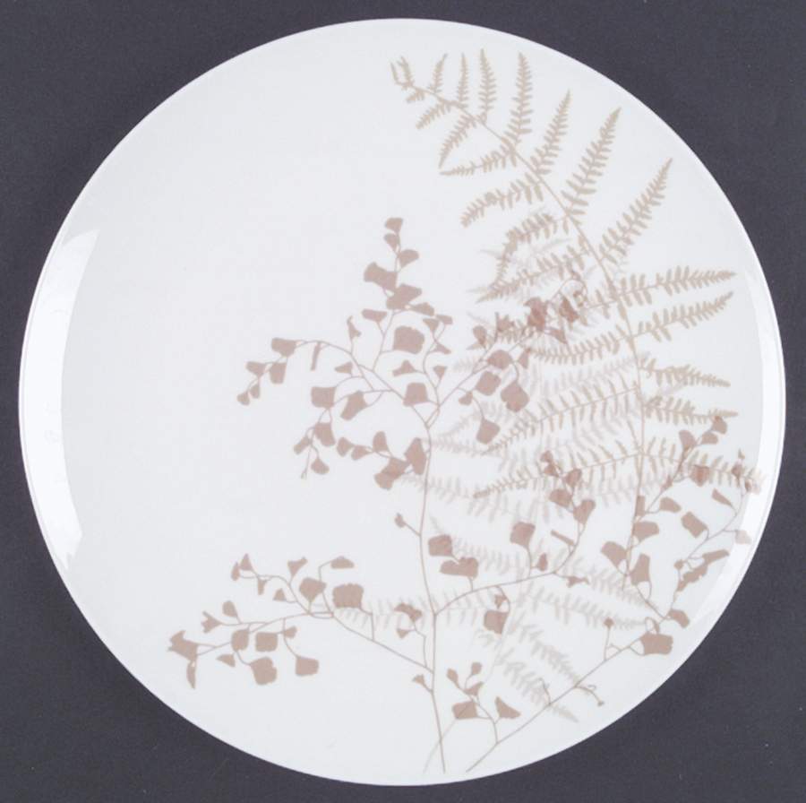 Lacy Fern Brown Dinner Plate by Mikasa-1