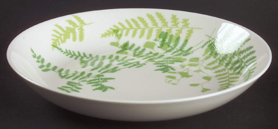 Lacy Fern Green Coupe Soup Bowl by Mikasa-1