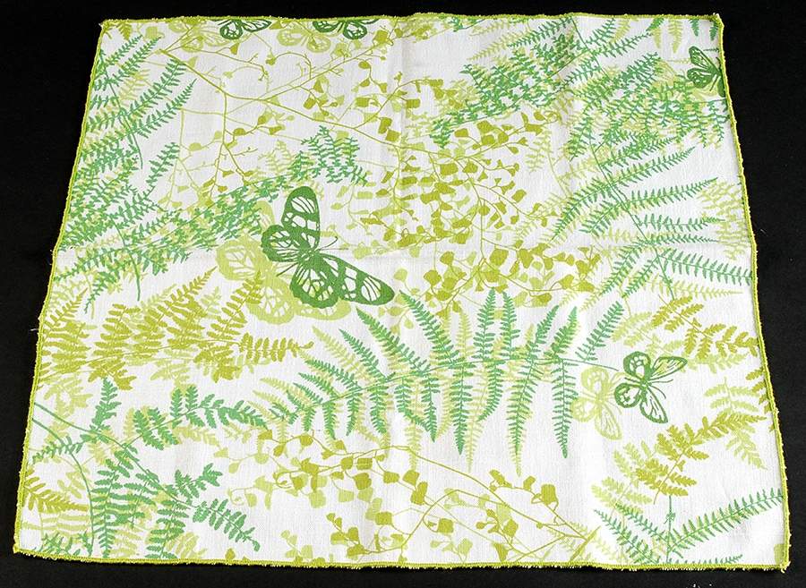 Lacy Fern Green Cloth Napkin by Mikasa-1