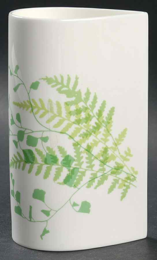 Lacy Fern Green 6" Vase by Mikasa-1