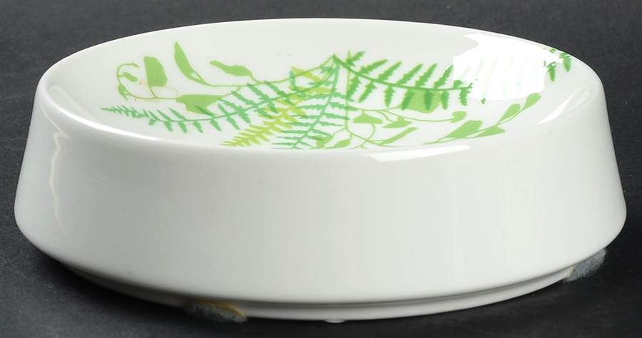 Lacy Fern Green Soap Dish by Mikasa-1