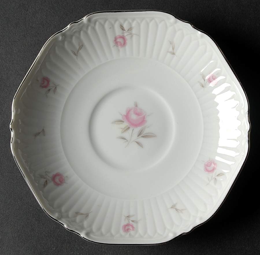 La Fleur Pink Saucer by Mikasa-1