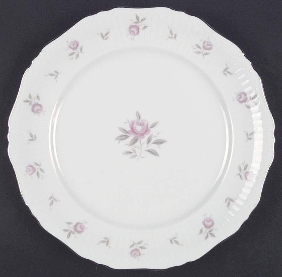 La Fleur Pink Dinner Plate by Mikasa-1