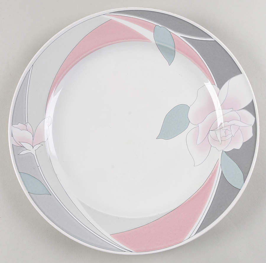 La Fleur Multicolor 12" Chop Plate (Round Platter) by Mikasa-1