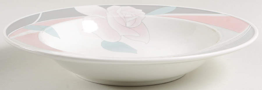 La Fleur Multicolor Large Rim Soup Bowl by Mikasa-1