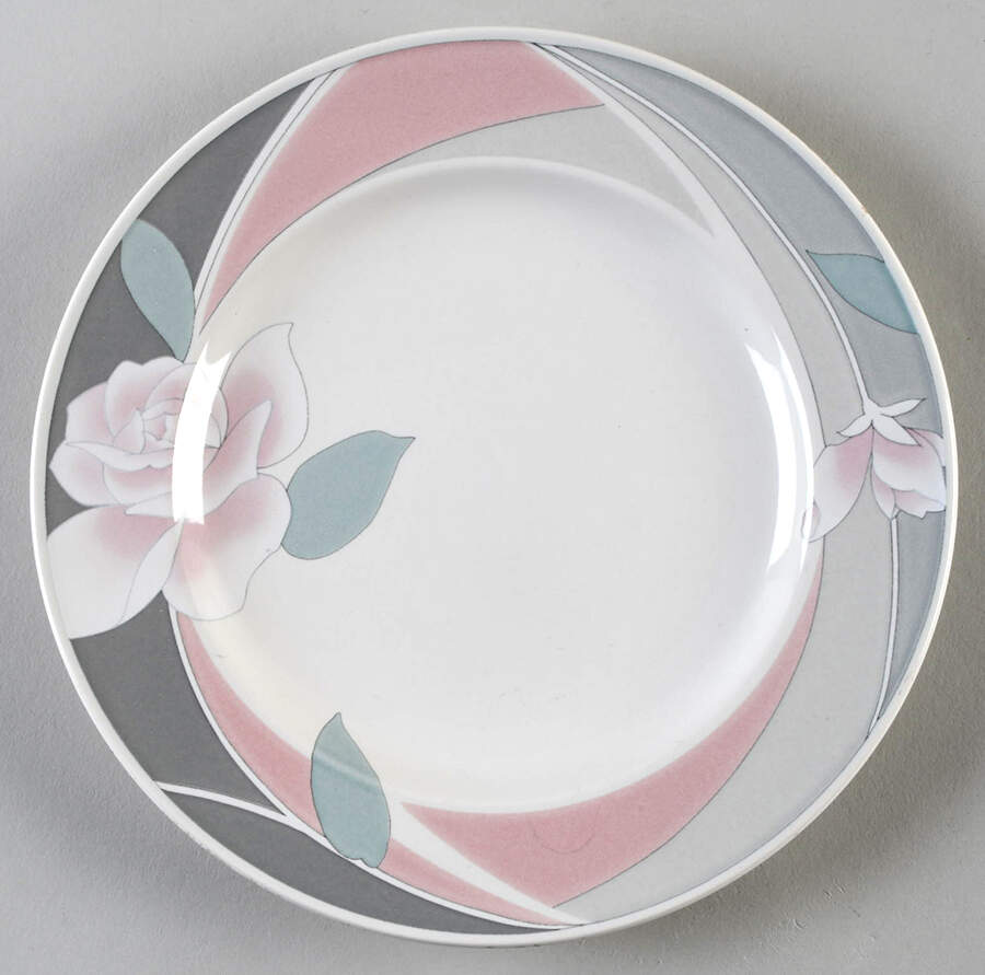 La Fleur Multicolor Salad Plate by Mikasa-1