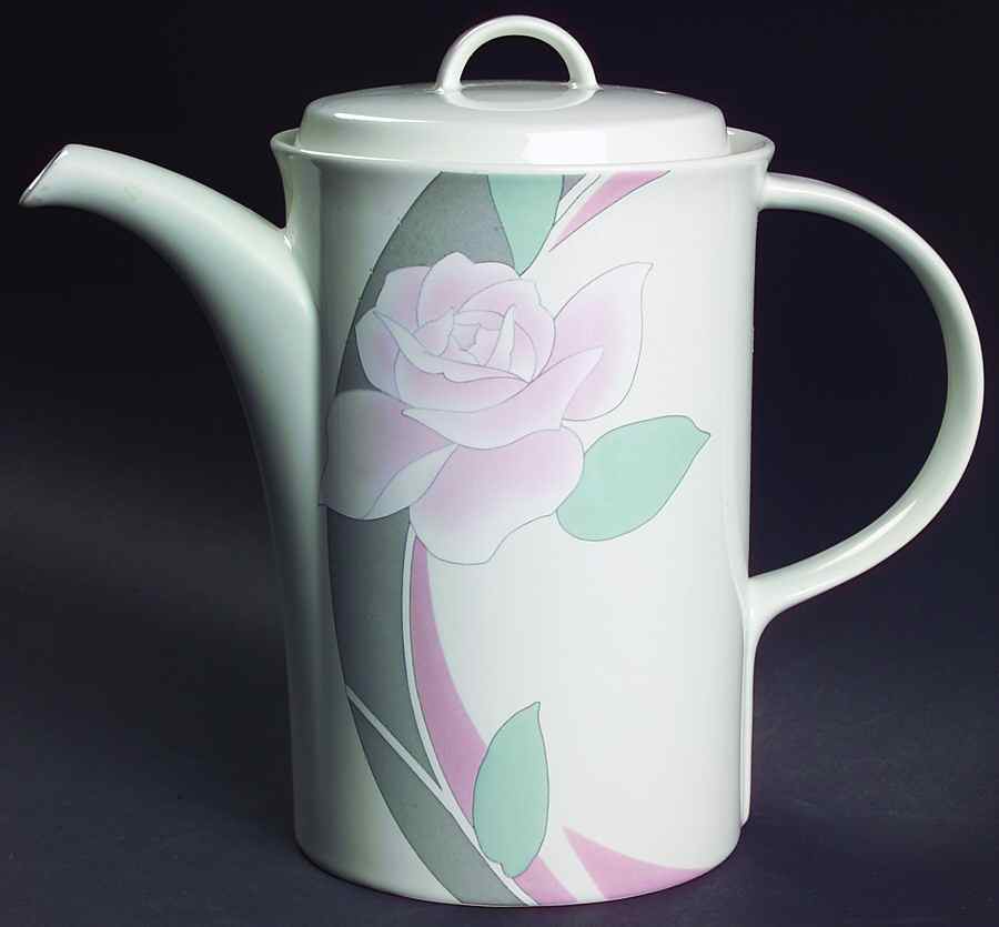 La Fleur Multicolor Coffee Pot & Lid by Mikasa-1