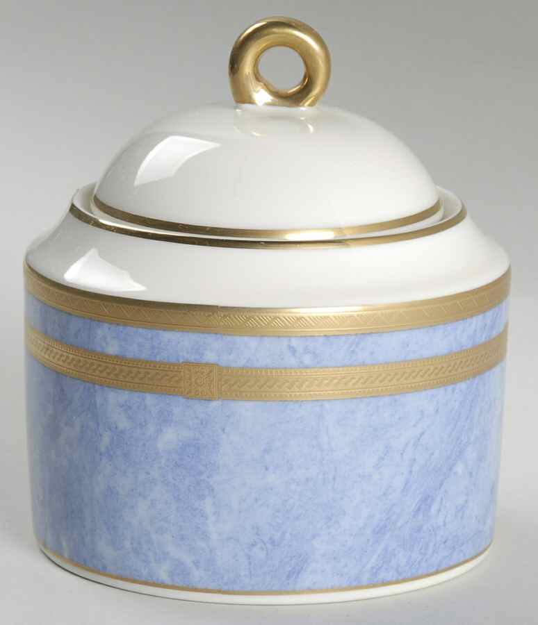 Lapis Florentine Sugar Bowl & Lid by Mikasa-1