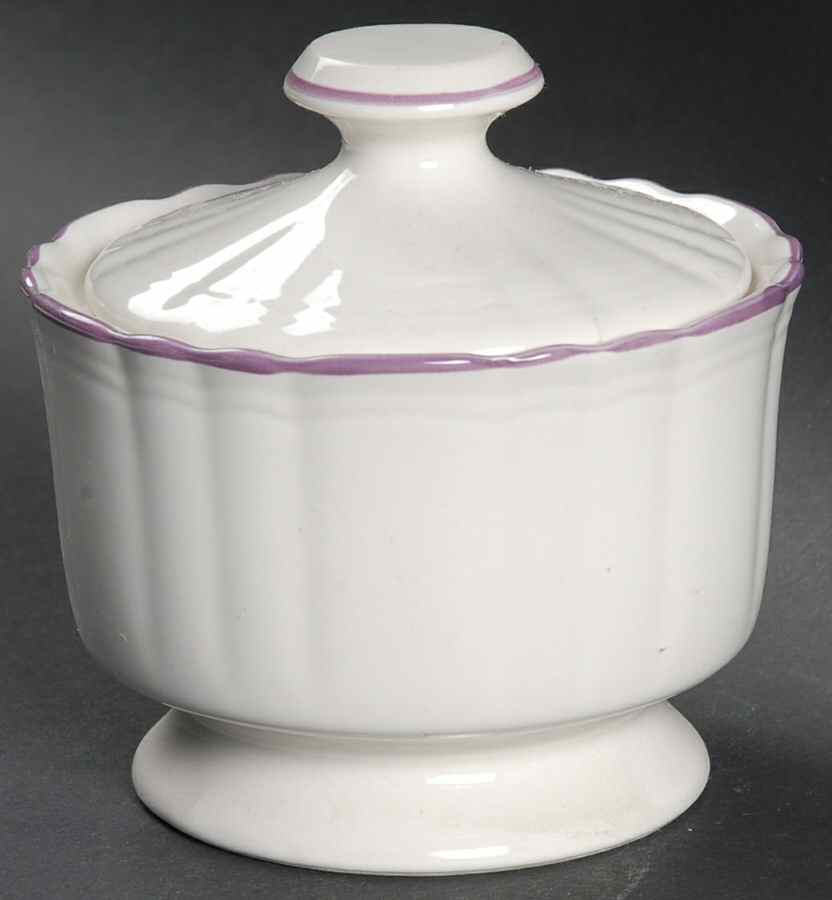 Lavender Haze Sugar Bowl & Lid by Mikasa-1