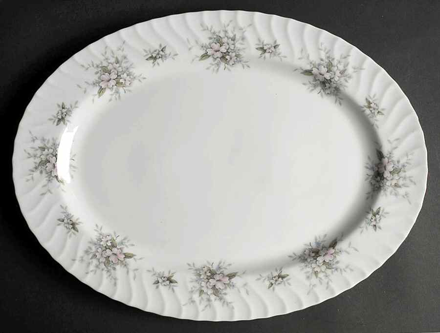 Lady Margaret 16" Oval Serving Platter by Mikasa-1