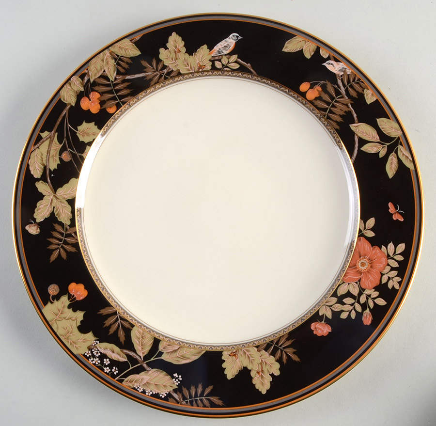 Lavish Meadow 12" Chop Plate (Round Platter) by Mikasa-1
