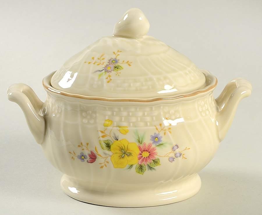 Lancaster Sugar Bowl & Lid by Mikasa-1