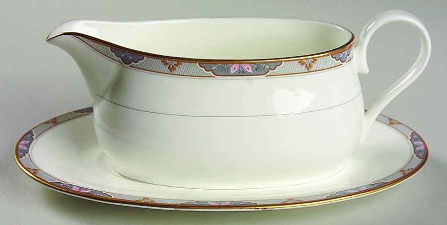 Lansdale Gravy Boat & Underplate by Mikasa-1