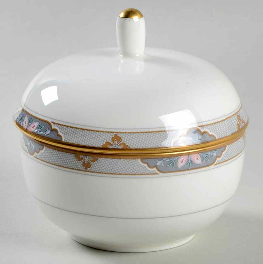 Lansdale Sugar Bowl & Lid by Mikasa-1