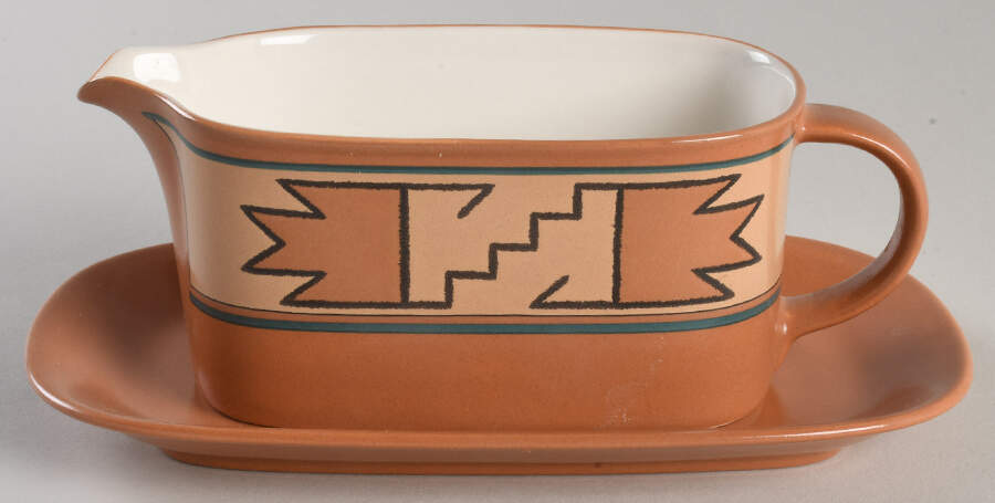 Laramie Gravy Boat & Underplate by Mikasa-1