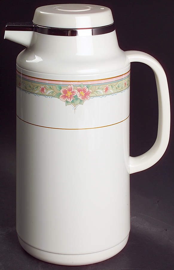La Rose Plastic Thermos/Carafe & Lid by Mikasa-1