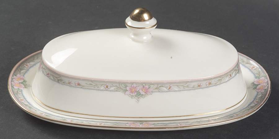 La Rose 1/4 Lb Covered Butter by Mikasa-1