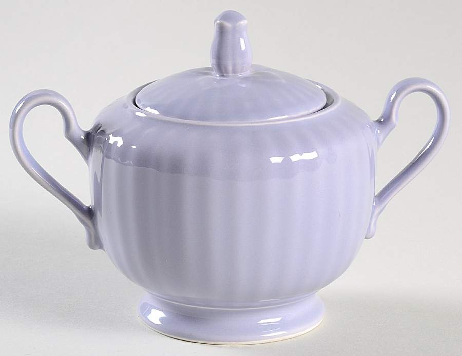 Lavender Sachet Sugar Bowl & Lid by Mikasa-1