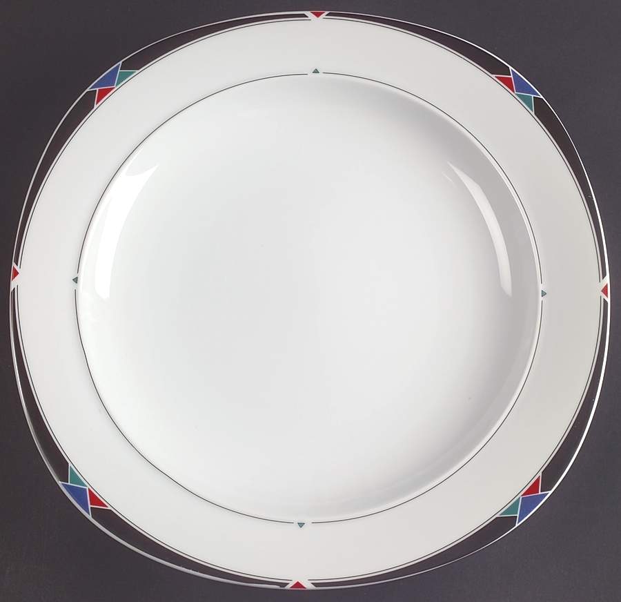 L. A. Style Black 11" Chop Plate (Round Platter) by Mikasa-1