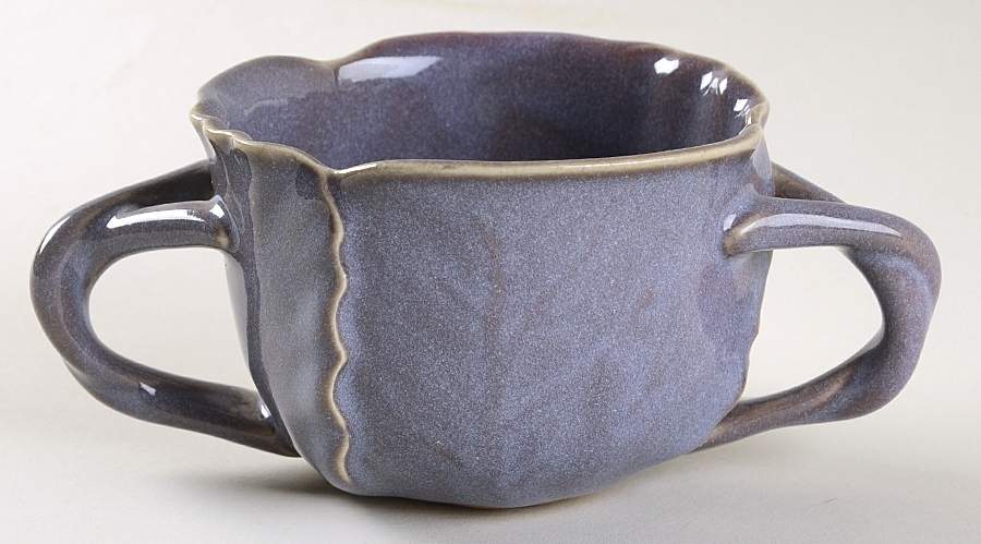 Laslo Lavender Flat Cream Soup Bowl by Mikasa-1