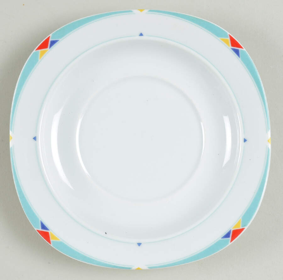 L. A. Style Turquoise Saucer by Mikasa-1