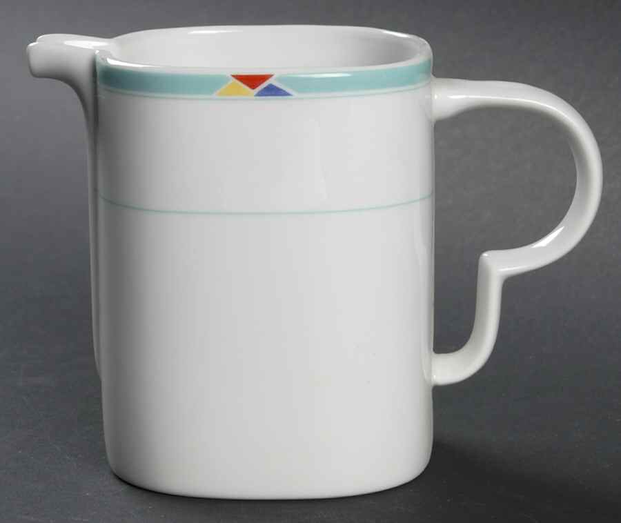 L. A. Style Turquoise Creamer by Mikasa-1