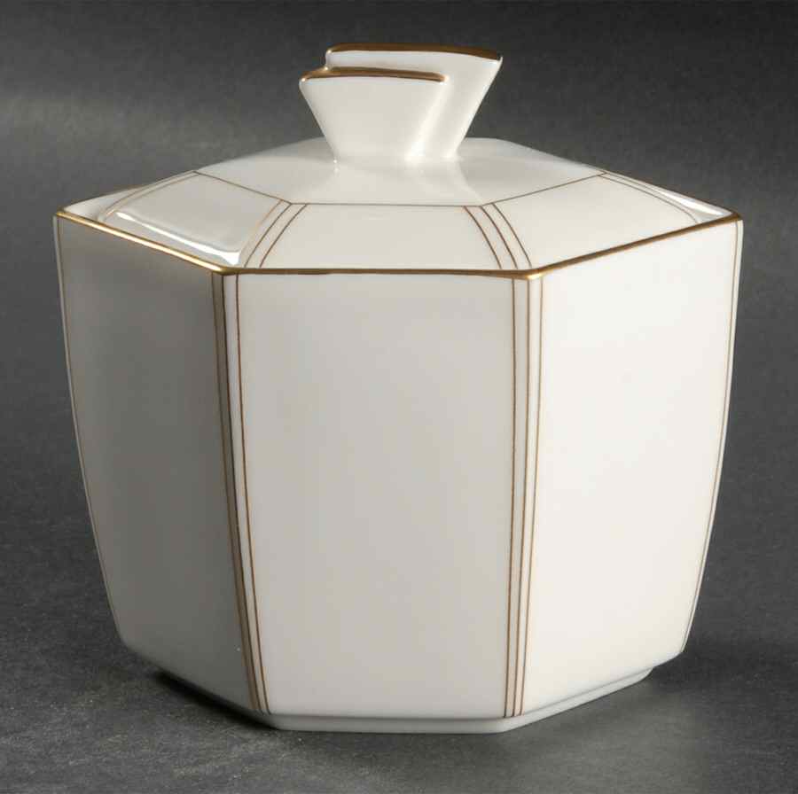 Latitudes Sugar Bowl & Lid by Mikasa-1