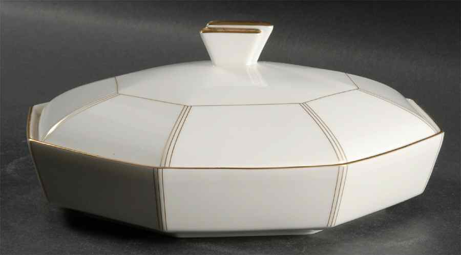 Latitudes Octagonal Covered Vegetable by Mikasa-1