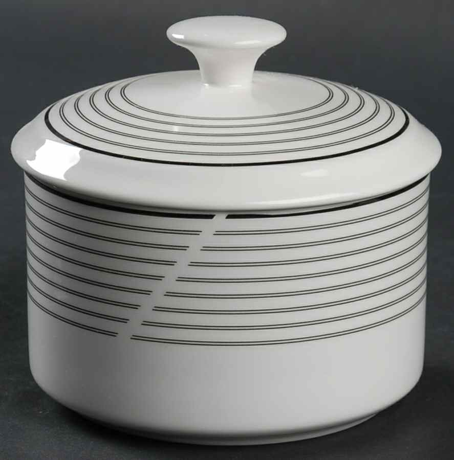 Latitudes Sugar Bowl & Lid by Mikasa-1