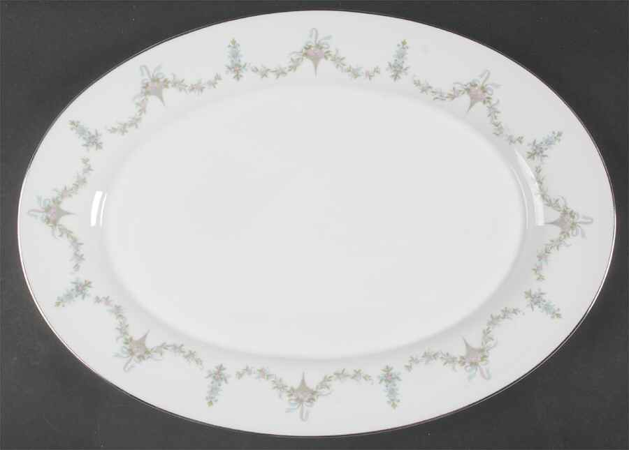 Laureate 16" Oval Serving Platter by Mikasa-1