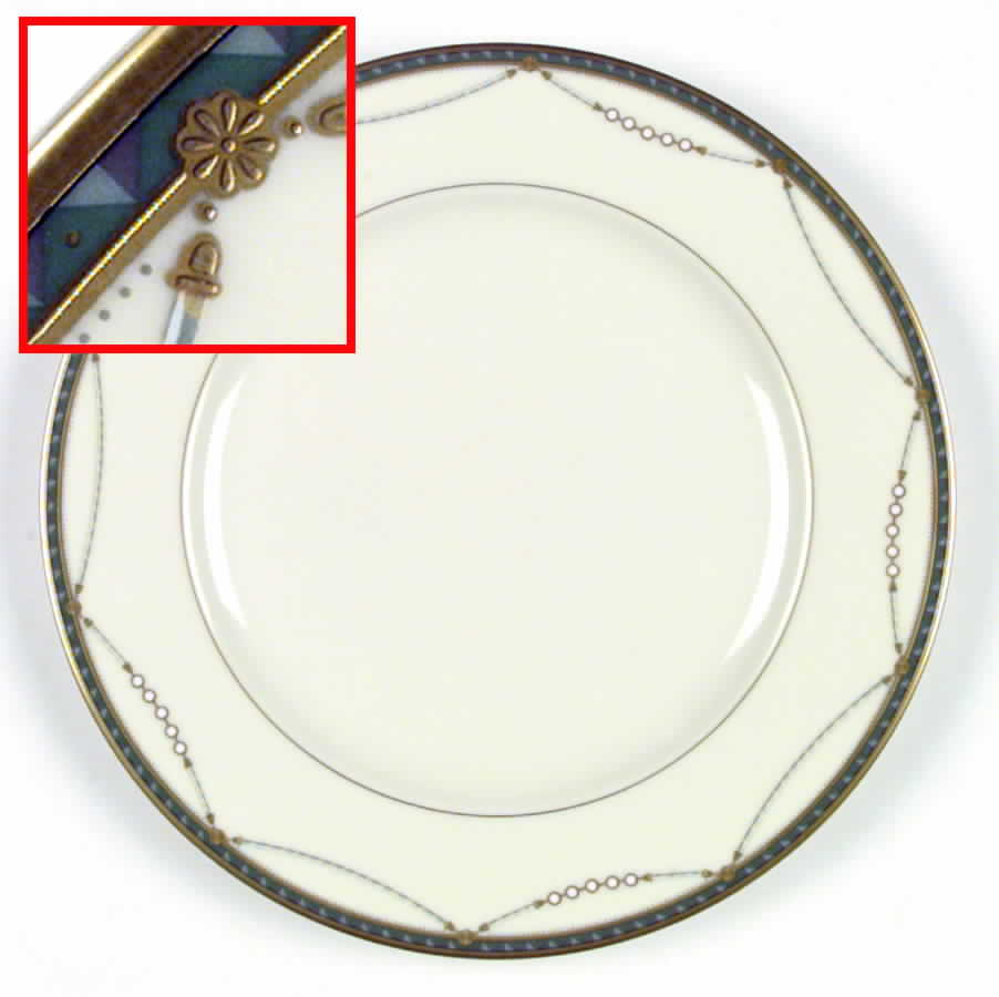 Laurent Dinner Plate by Mikasa-1