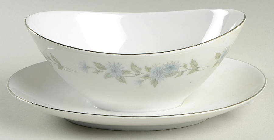 Laurie Gravy Boat with Attached Underplate by Mikasa-1