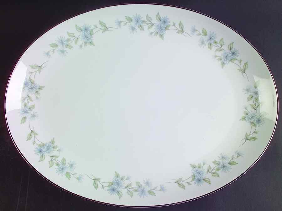 Laurie 16" Oval Serving Platter by Mikasa-1